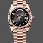 QF，Day-Date，Black rock sugar